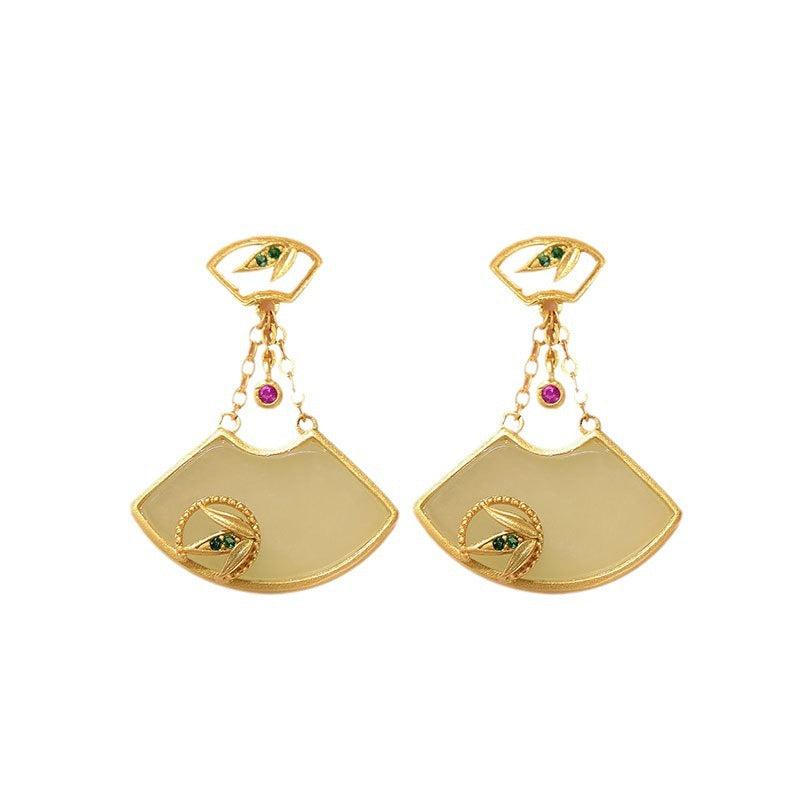 Vintage Handmade Silver Earring