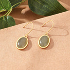 Vintage Handmade Gold Earring