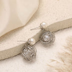 Beautiful Pearl Earring with Unique Style