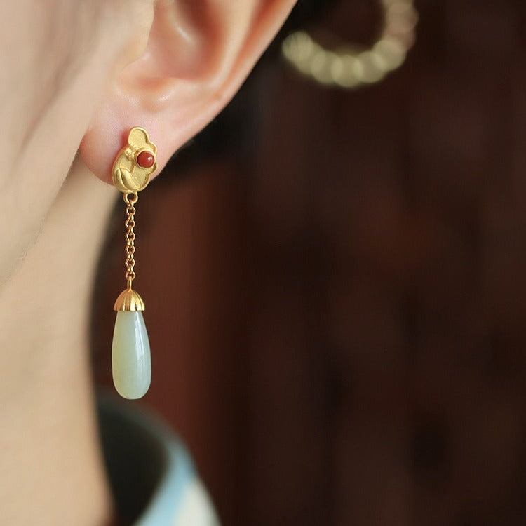 Vintage Handmade Silver Earring