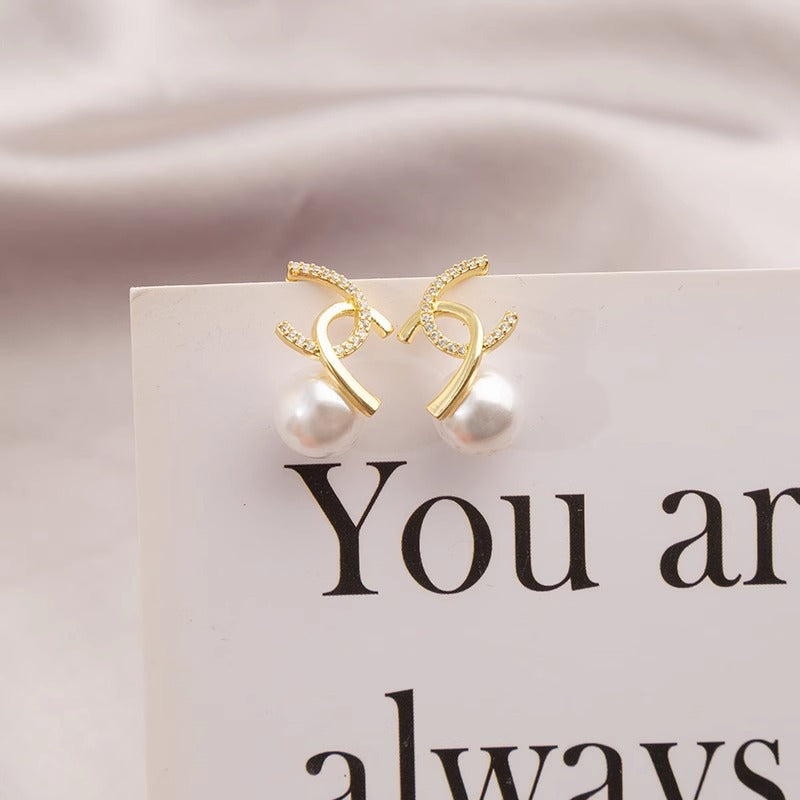 Vintage Handmade Pearl Earring