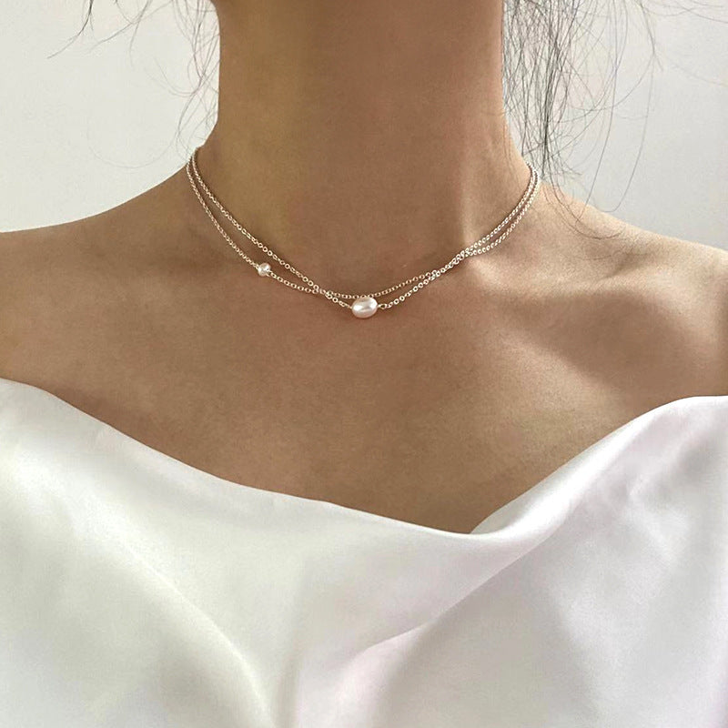 Beautiful Pearl Necklace with Unique Style