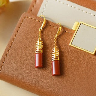 Vintage Handmade Gold Earring