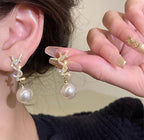 Beautiful Pearl Earring with Unique Style