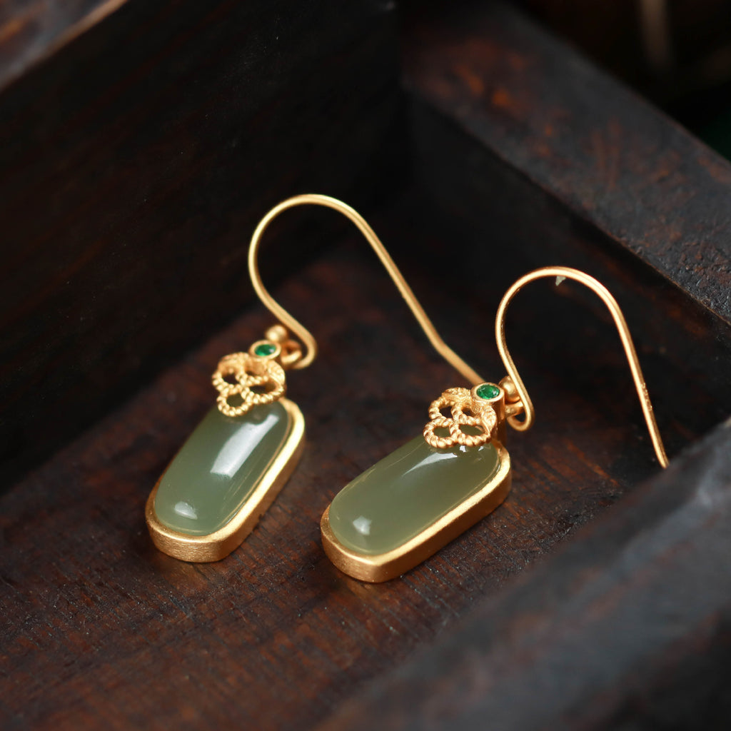 Vintage Handmade Silver Earring