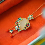 Vintage Handmade Gold Necklace