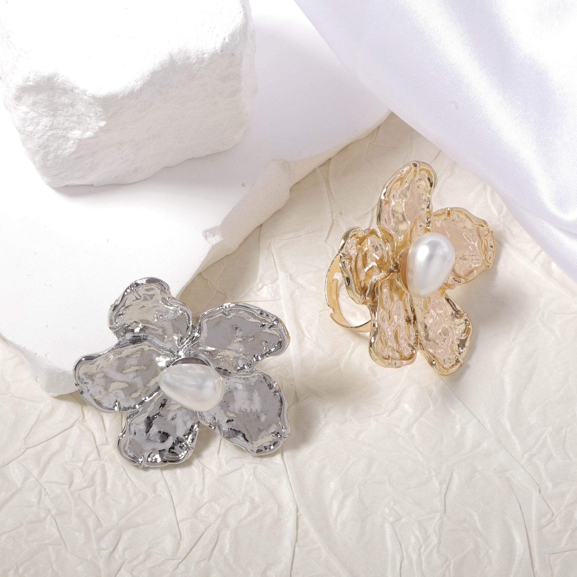 Vintage Handmade Pearl Ring