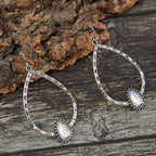 Classic Silver Earring with Timeless Appeal