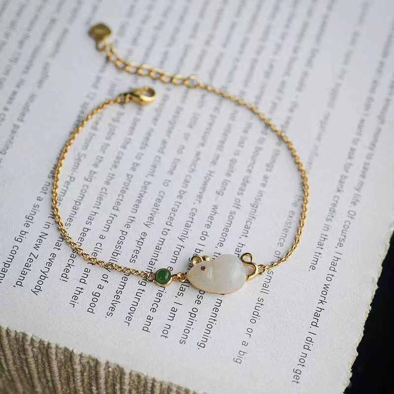 Vintage Handmade Gold Bracelet