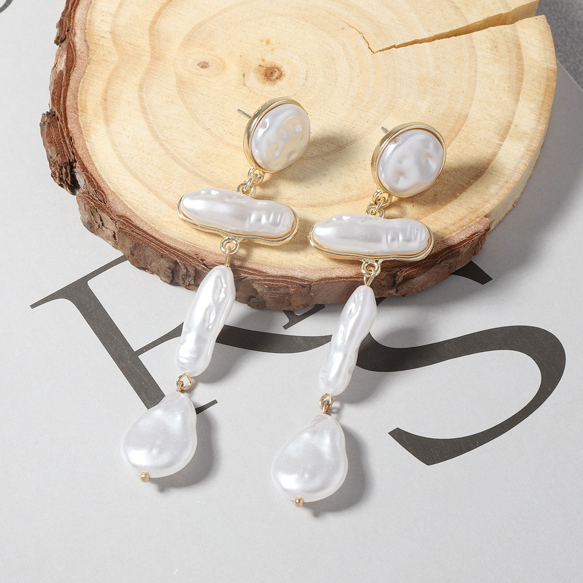 Vintage Handmade Pearl Earring