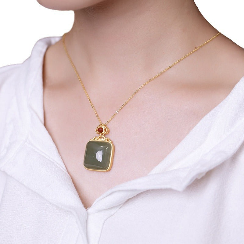 Vintage Handmade Gold Necklace