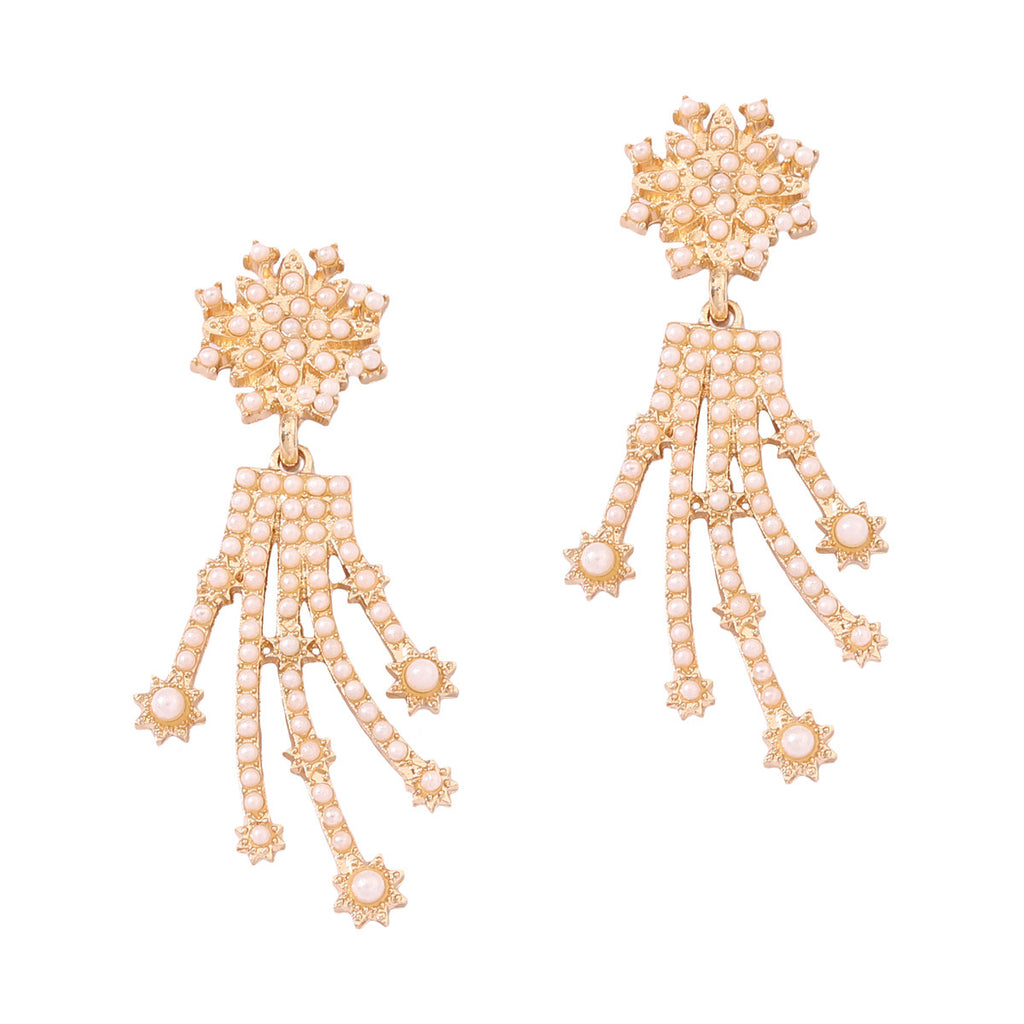 Beautiful Pearl Earring with Unique Style