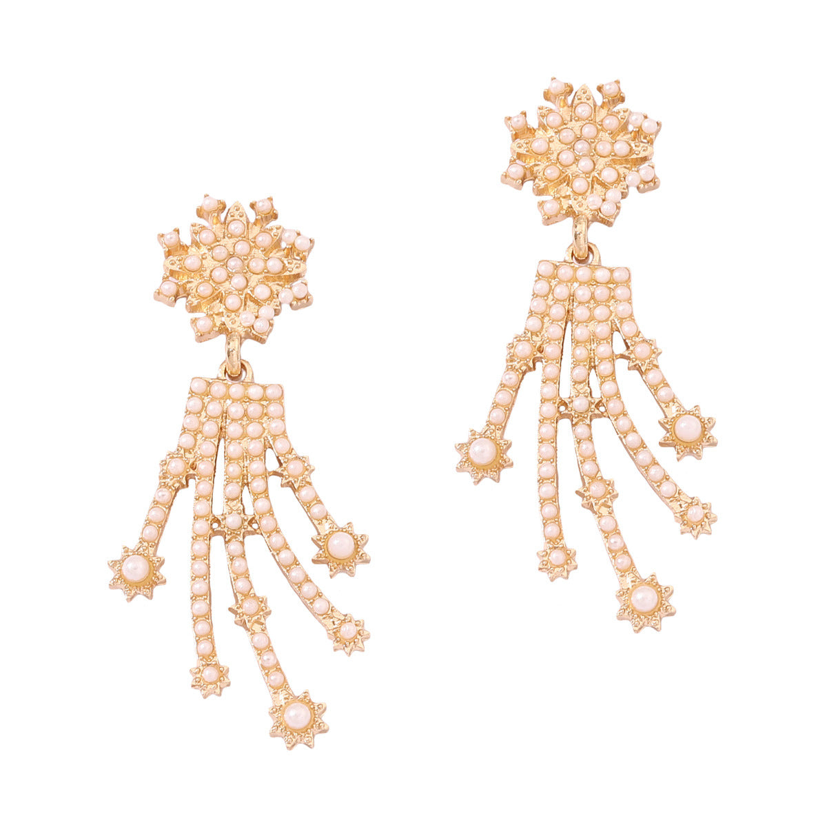 Beautiful Pearl Earring with Unique Style