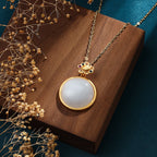 Vintage Handmade Gold Necklace