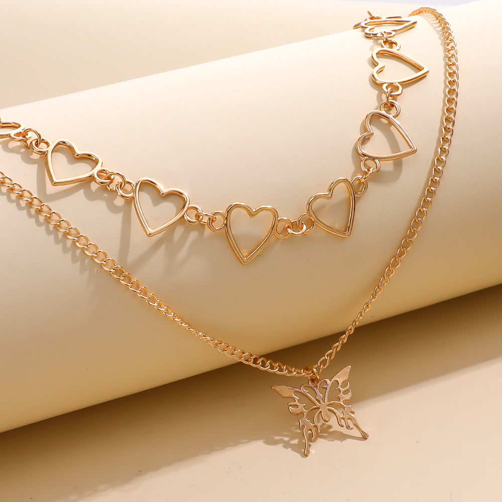 Vintage Handmade Gold Necklace