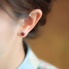 Vintage Handmade Silver Earring