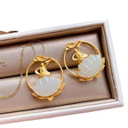 Vintage Handmade Gold Necklace