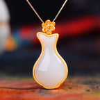 Vintage Handmade Gold Necklace