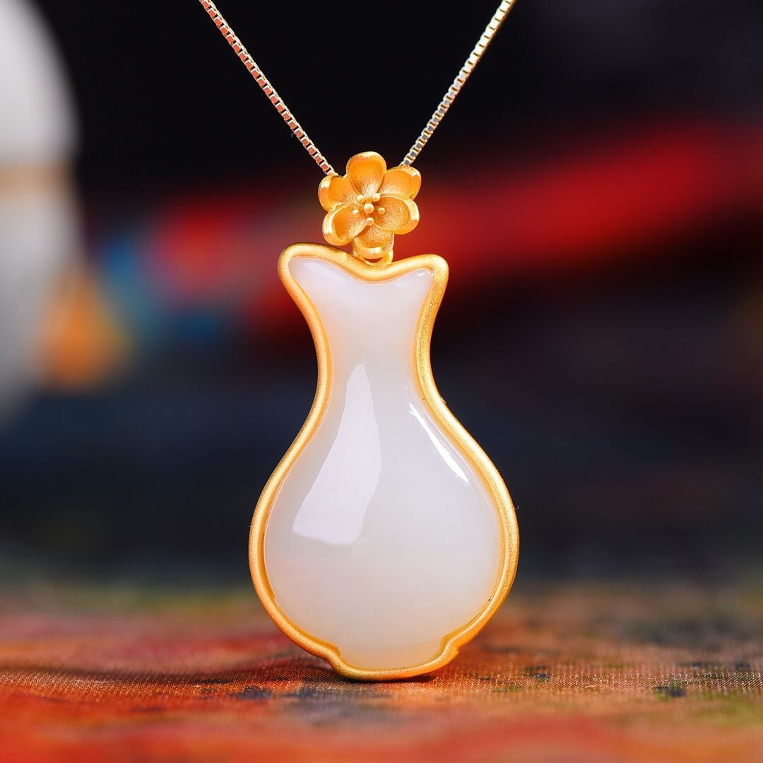 Vintage Handmade Gold Necklace