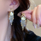 Beautiful Pearl Earring with Unique Style