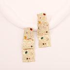 Vintage Handmade Gold Earring