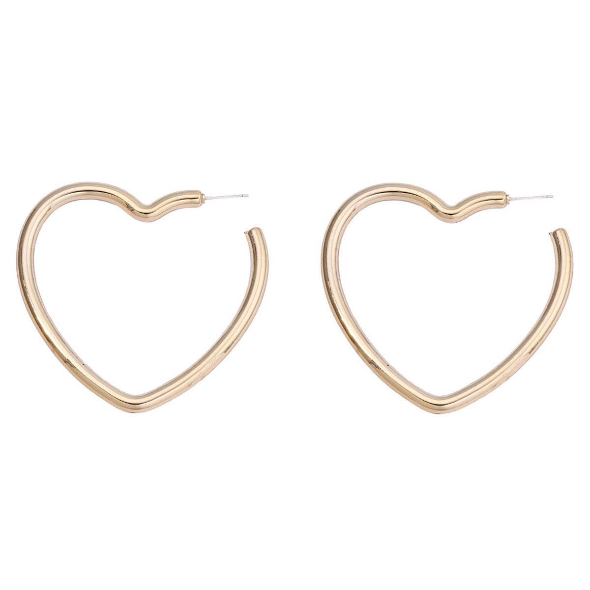 Vintage Handmade Gold Earring