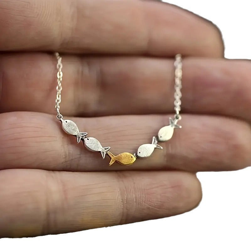 Beautiful Gold Necklace with Unique Style