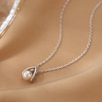 Vintage Handmade Pearl Necklace