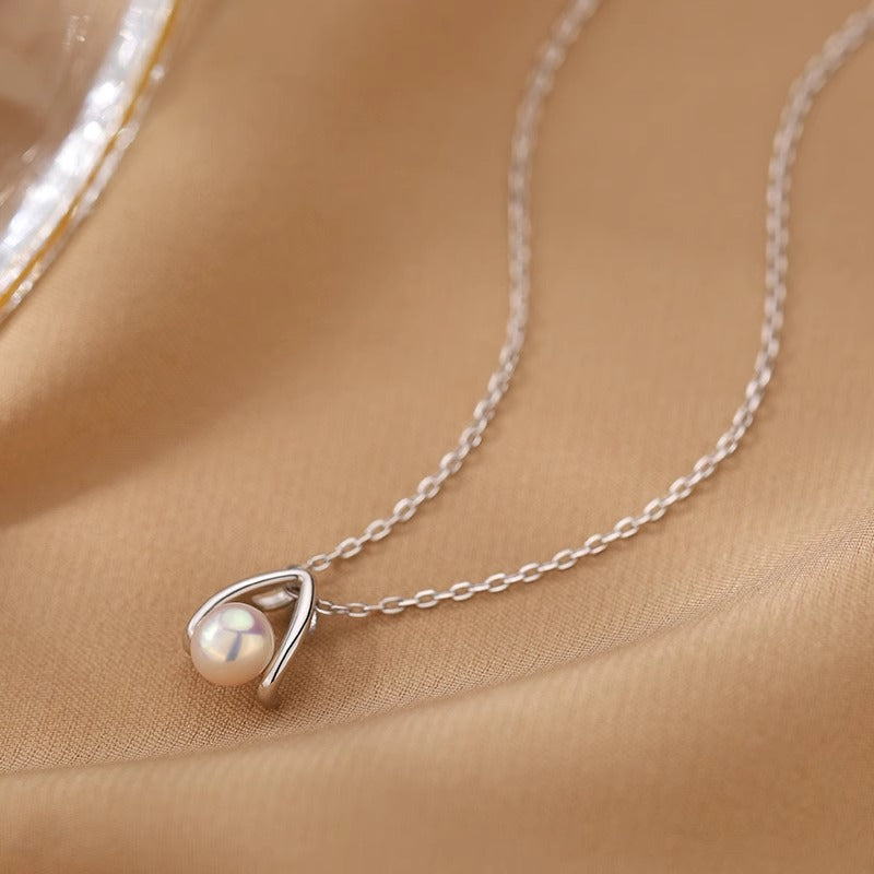 Vintage Handmade Pearl Necklace