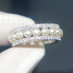 Beautiful Pearl Ring with Unique Style