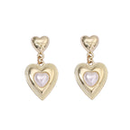 Vintage Handmade Gold Earring