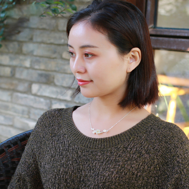 Vintage Handmade Silver Necklace