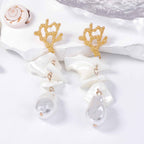 Beautiful Pearl Earring with Unique Style