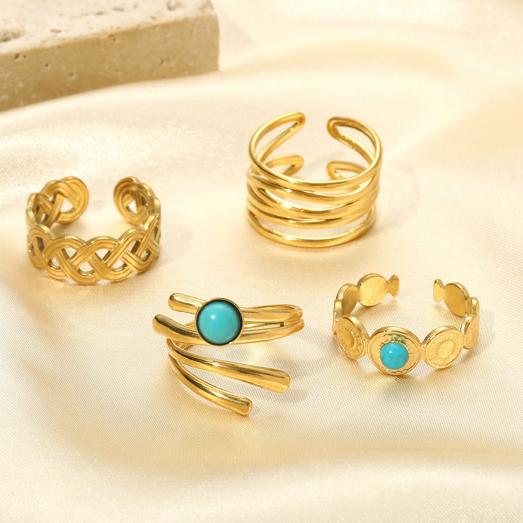 Beautiful Gold Ring with Unique Style