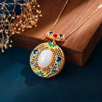 Vintage Handmade Gold Necklace