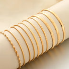 Vintage Handmade Gold Set