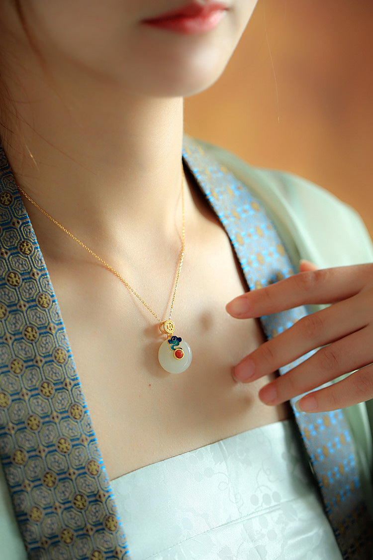 Vintage Handmade Gold Necklace