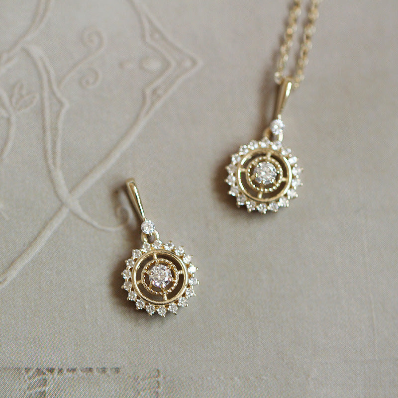 Vintage Handmade Gold Necklace