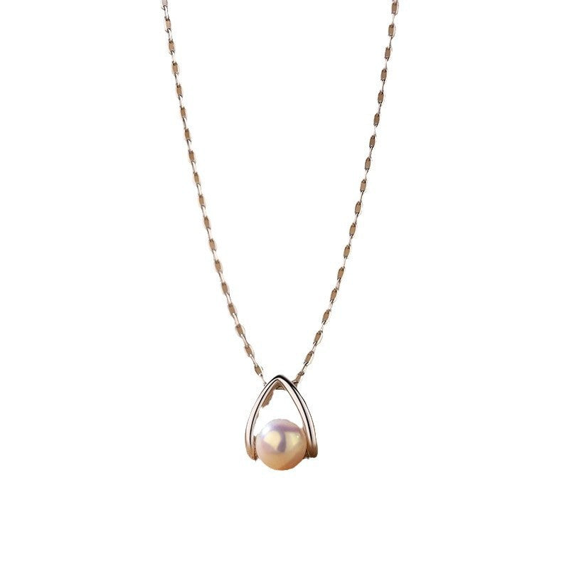 Vintage Handmade Pearl Necklace