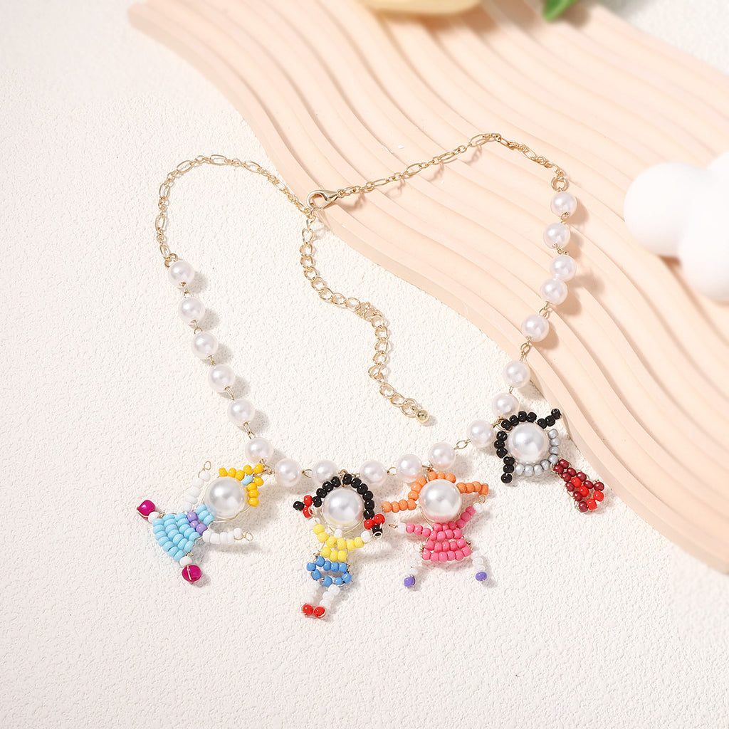 Vintage Handmade Pearl Necklace