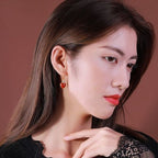 Vintage Handmade Gold Earring