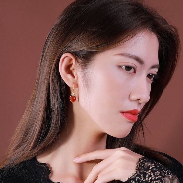 Vintage Handmade Gold Earring