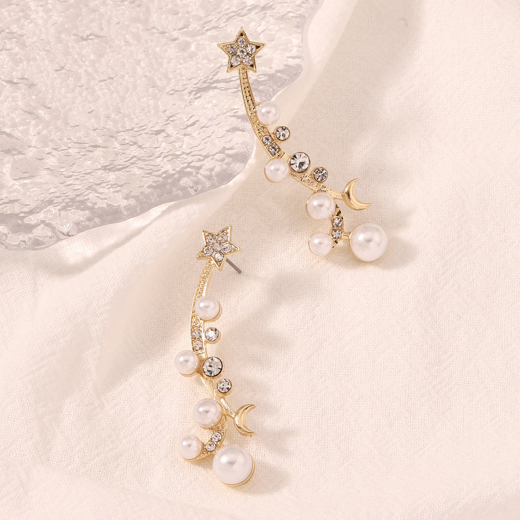 Beautiful Pearl Earring with Unique Style