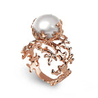 Vintage Handmade Pearl Ring
