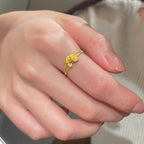 Vintage Handmade Gold Ring