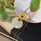 Vintage Handmade Gold Necklace