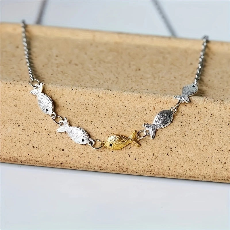 Beautiful Gold Necklace with Unique Style