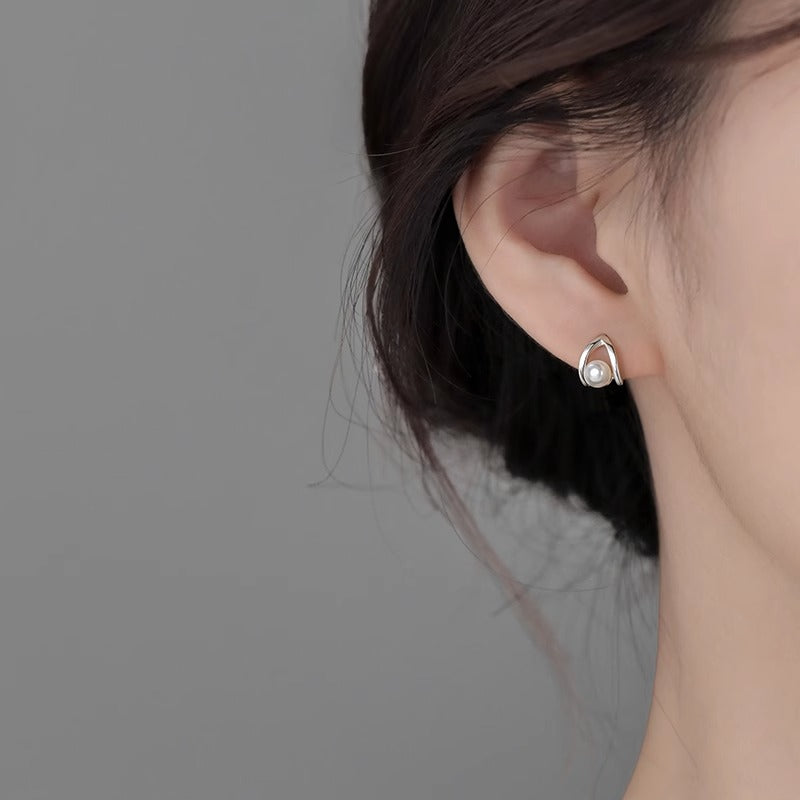 Vintage Handmade Pearl Earring