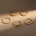 Beautiful Gold Ring with Unique Style