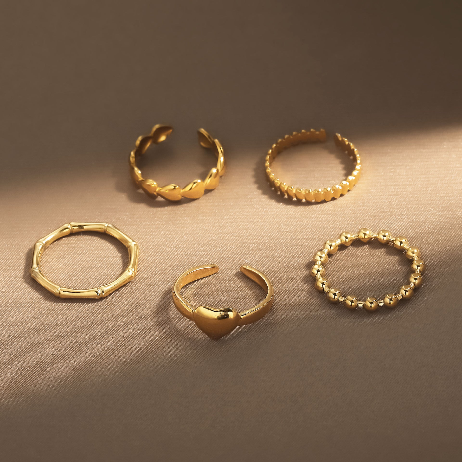 Beautiful Gold Ring with Unique Style